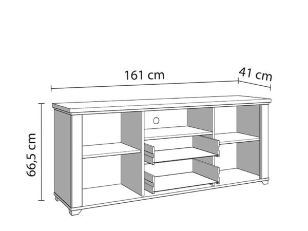 TV komoda VALENCIA TV 160 3K2F