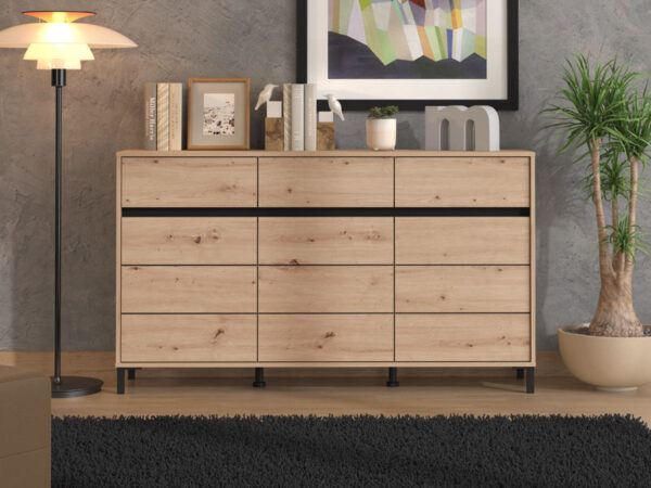 Komoda MARRON 157 3K3F3V