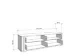TV komoda YORK TV 176 4F