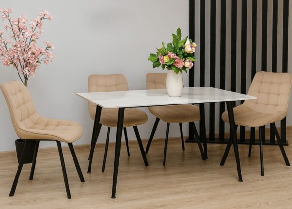 Trpezarijski set STO 140x80 + 4 STOLICE