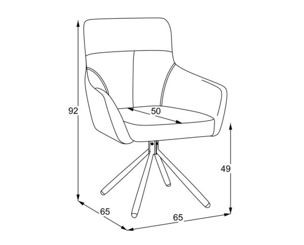 Trpezarijska stolica Batu