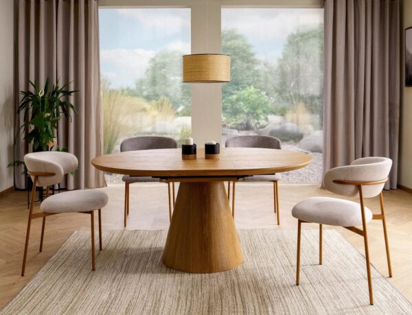 Trpezarijska stolica ELTON D brego bež