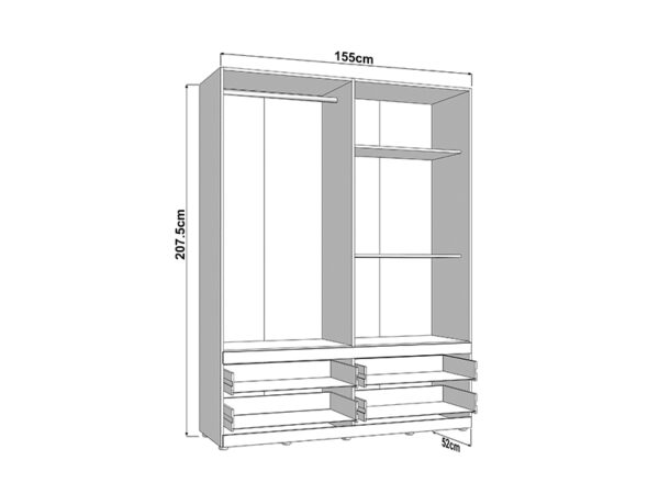 Ormar DILLON 4K4F1O h207
